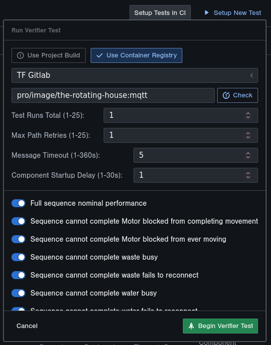 Verifier Config