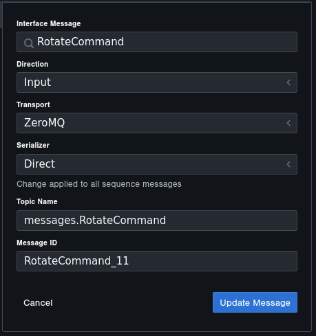 Verifier Message Configuration